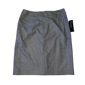 NWT Jones New York Gray Pencil Skirt
